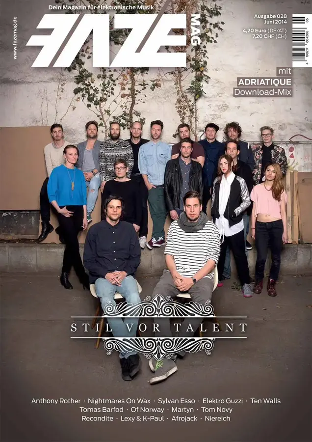 FAZE Magazin , Cover Story, photographed by Christoph Neumann