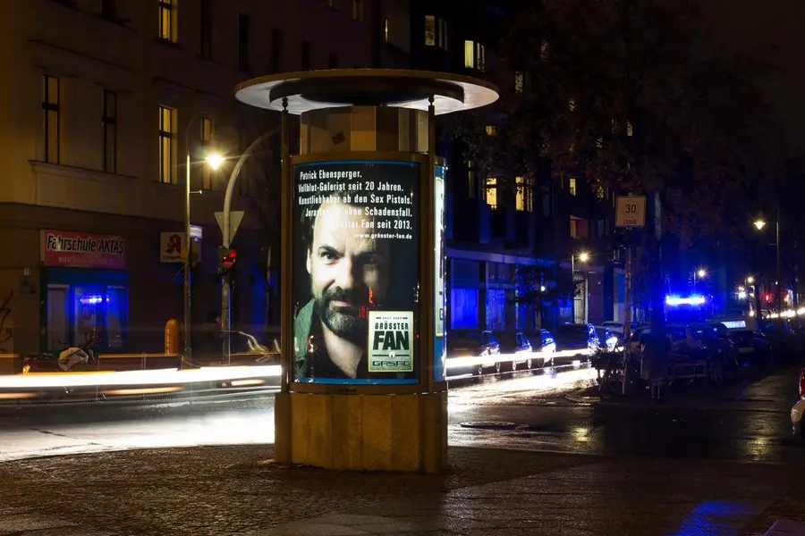 GASAG , Kampagne bei Nacht, Berlin, photographed by Christoph Neumann