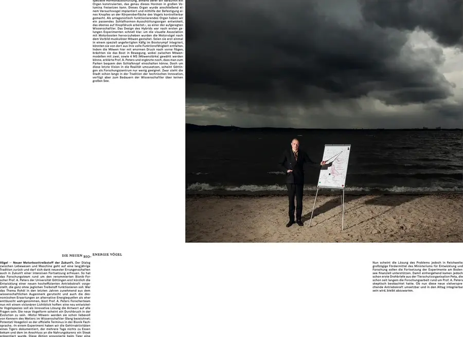 Interreality , Spread, photographed by Christoph Neumann