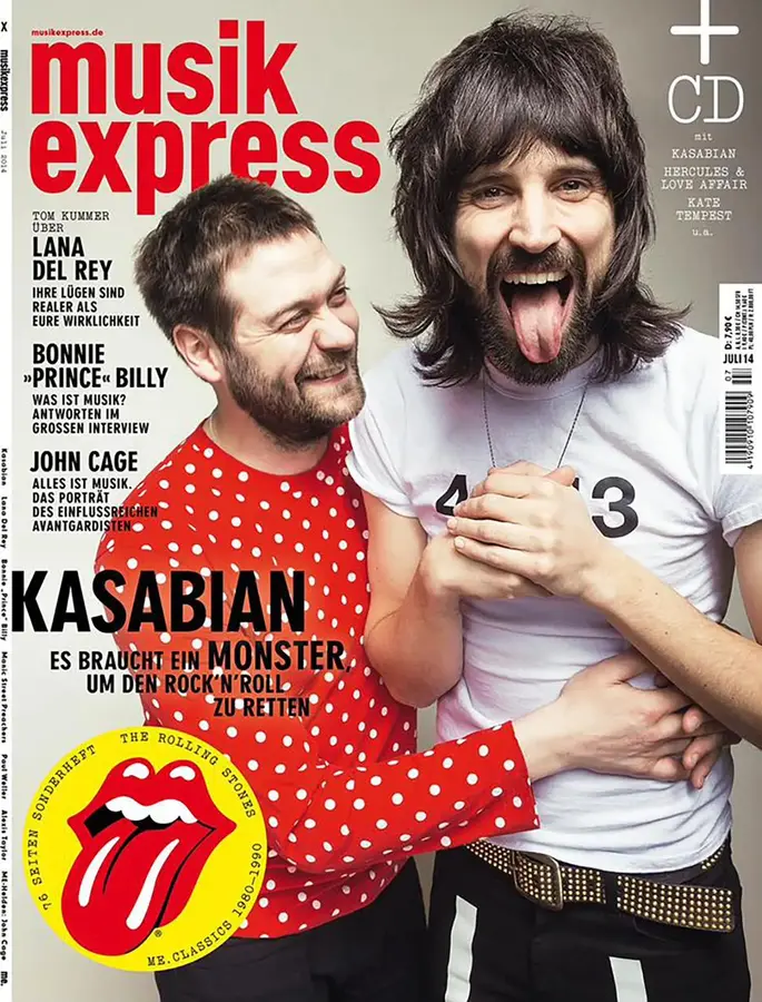 Musikexpress , Kasabian, photographed by Christoph Neumann