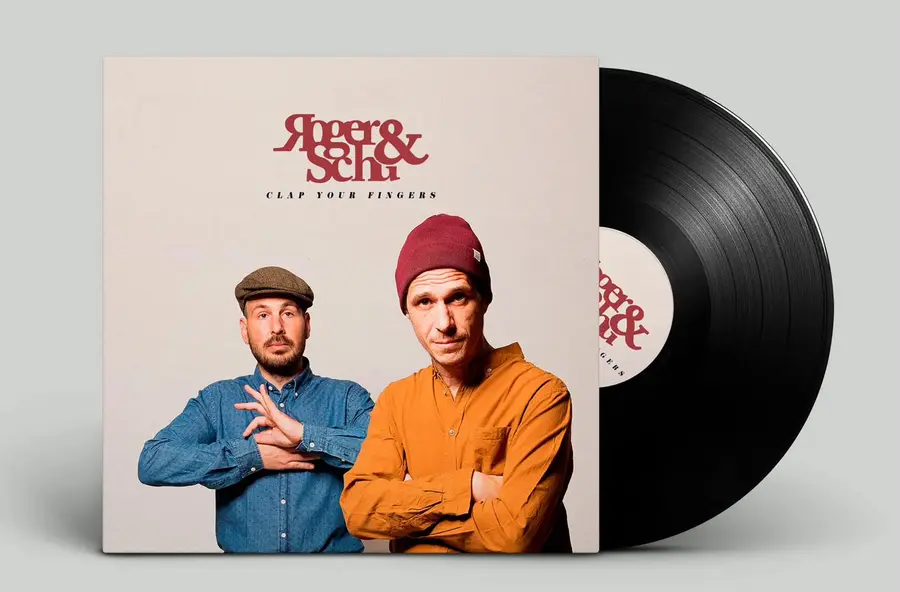 Roger & Schu , Album Cover, photographed by Christoph Neumann
