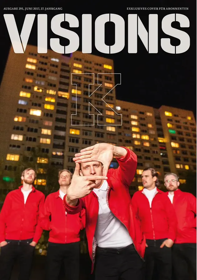 VISIONS , Kraftklub, photographed by Christoph Neumann