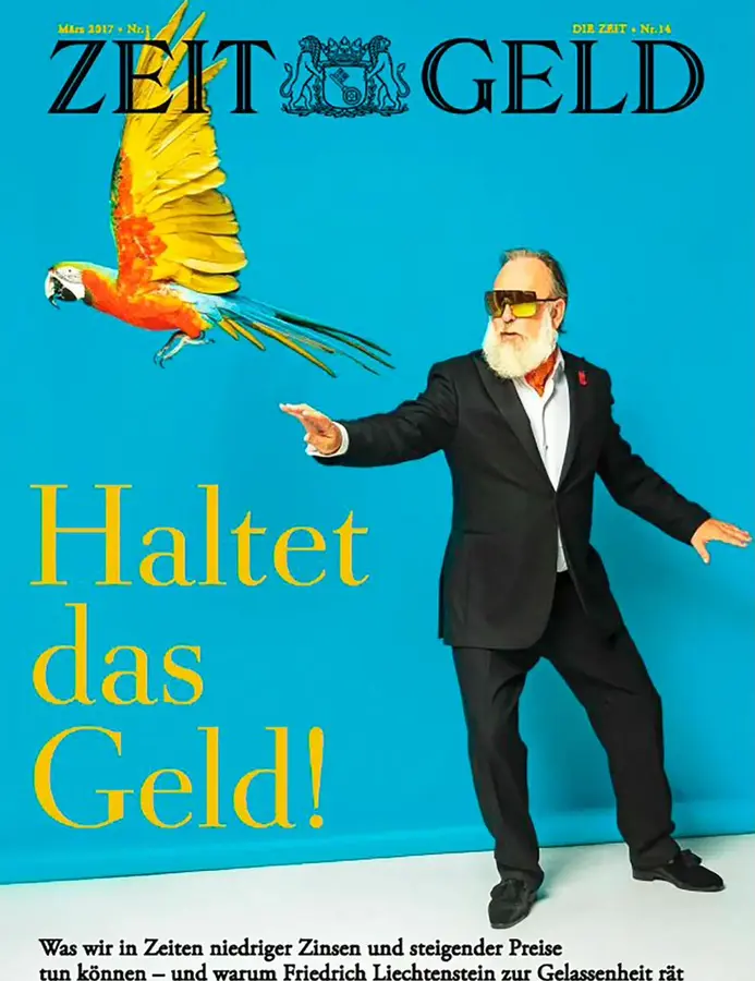 ZEIT Geld , Haltet das Geld, Friedrich Liechtenstein, photographed by Christoph Neumann