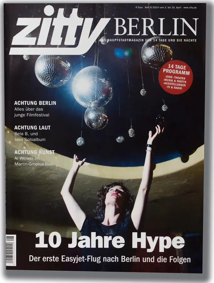 Zitty Berlin , 10 Jahre Hype, photographed by Christoph Neumann