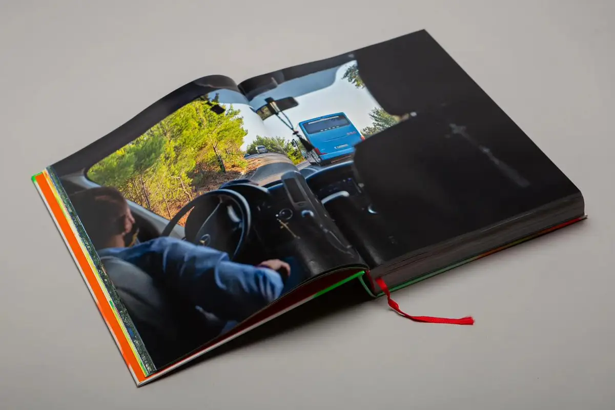 Voyage, Hans Georg Näder, photographed for Steidl by photographer Christoph Neumann, Berlin