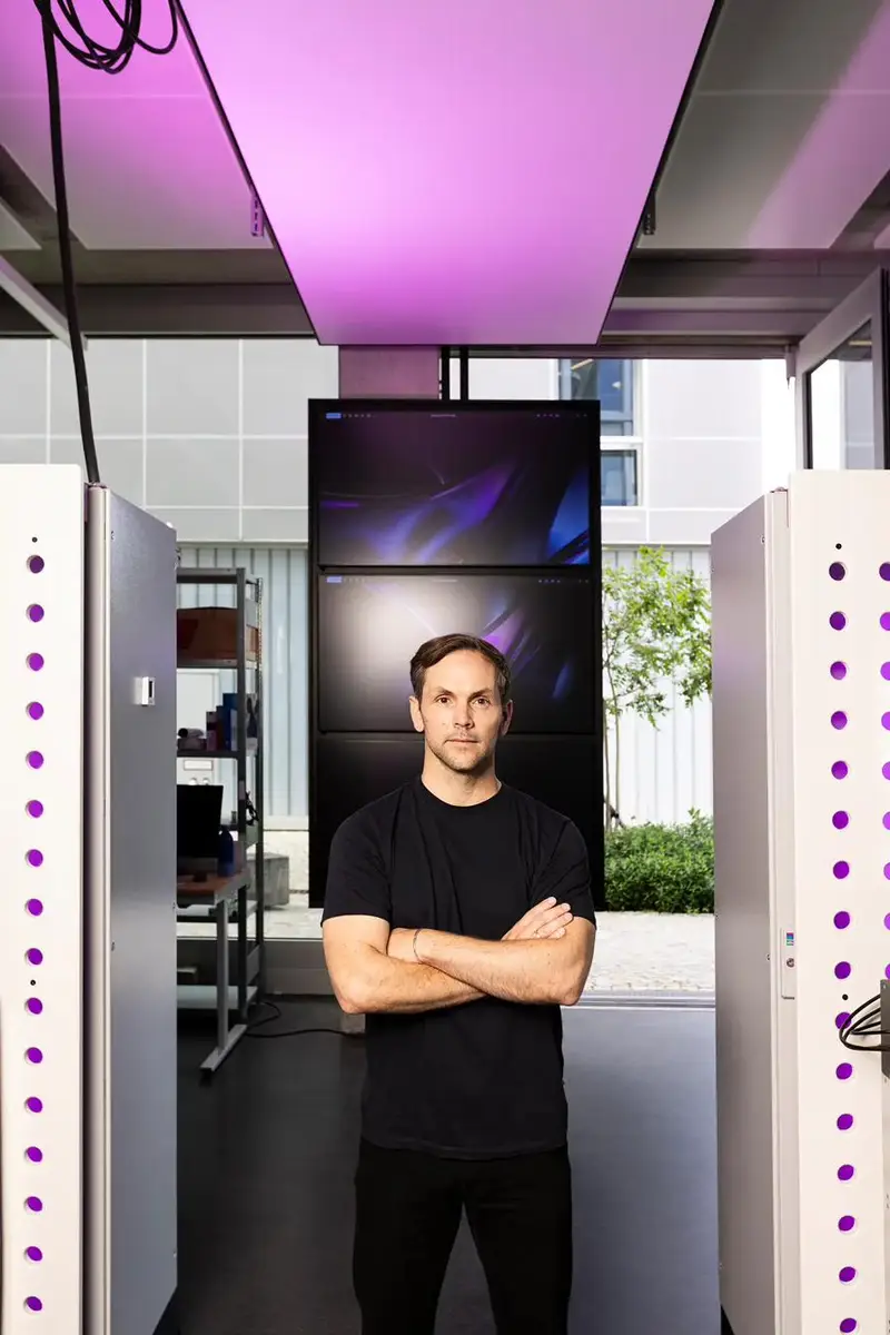 Philipp Schröder, CEO 1KOMMA5° by photographer Christoph Neumann, Berlin