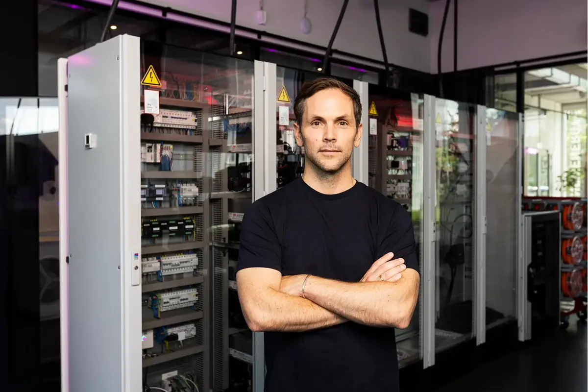 Philipp Schröder, CEO 1KOMMA5° by photographer Christoph Neumann, Berlin