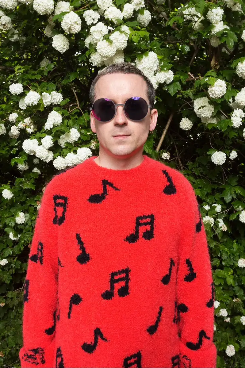 Alexis Taylor, Hot Chip, photographed for Musikexpress by photographer Christoph Neumann, Berlin