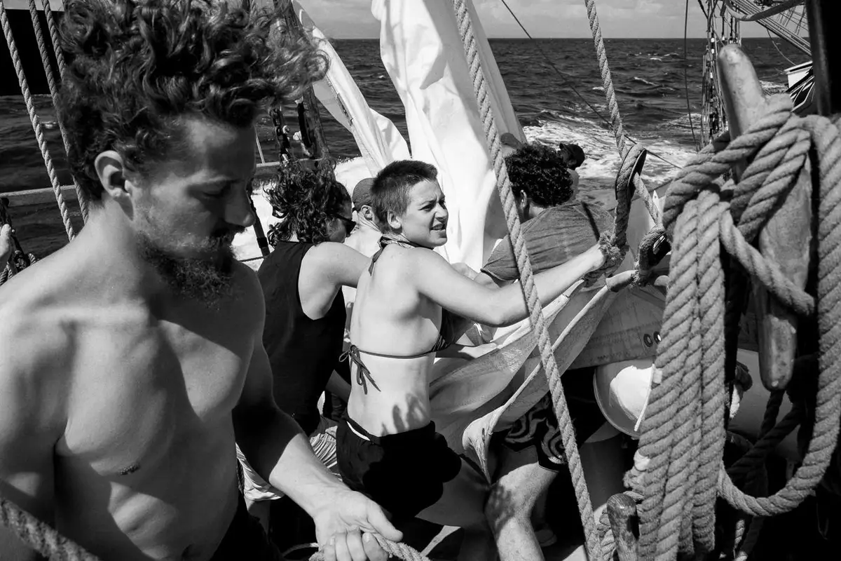 Avontuur, Sailing Cargo Reportage, Guadeloupe by photographer Christoph Neumann, Berlin