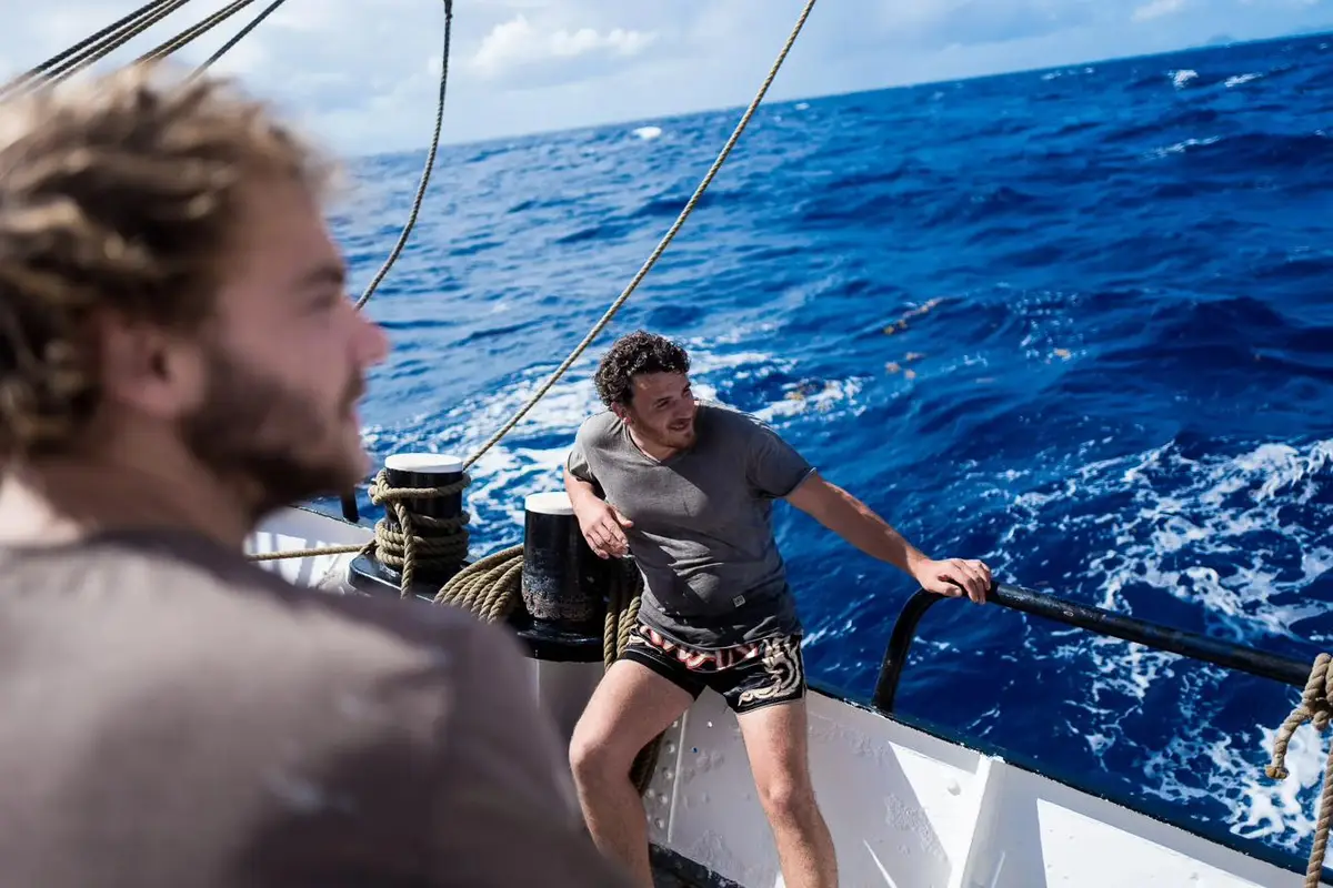 Avontuur, Sailing Cargo Reportage, Guadeloupe by photographer Christoph Neumann, Berlin