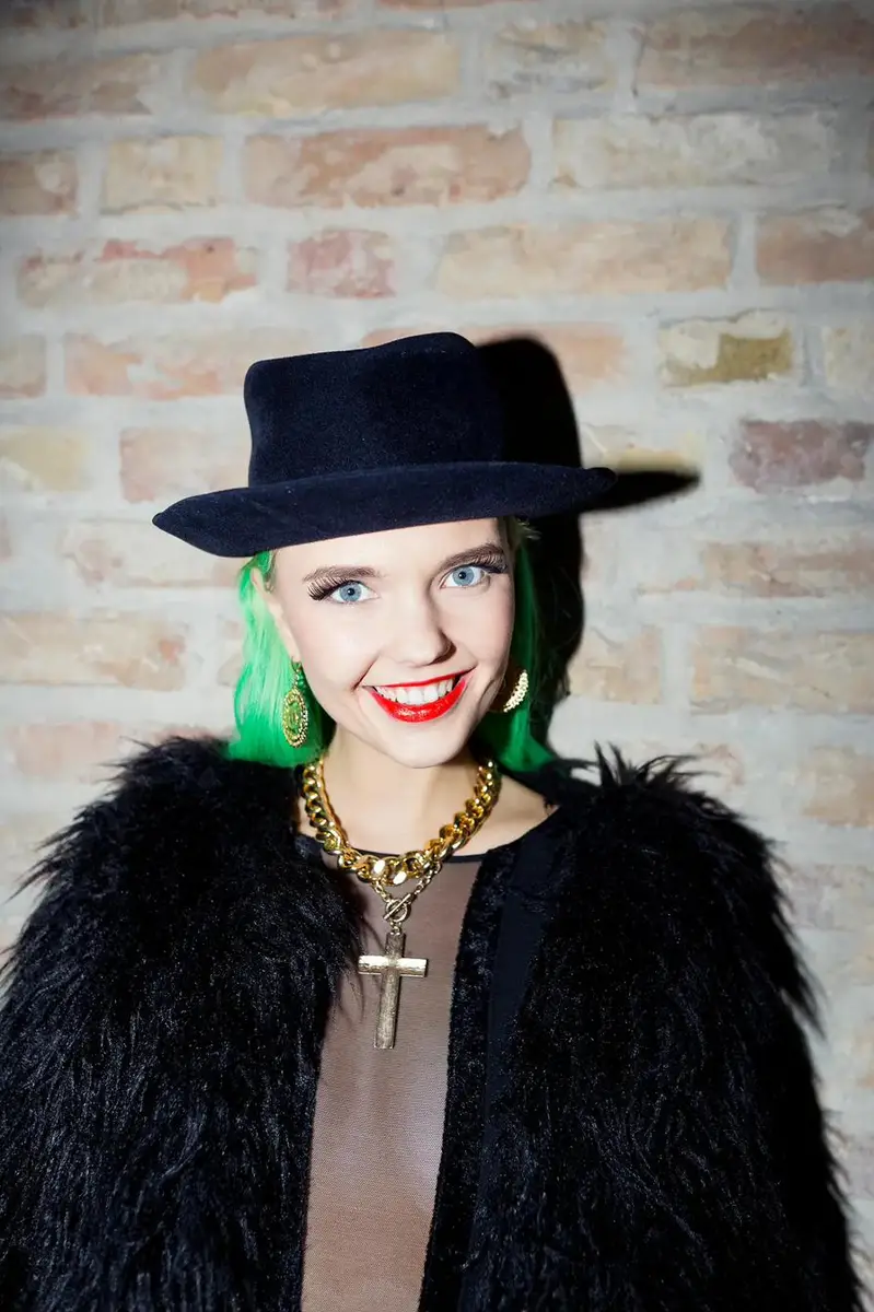 Bonnie Strange, Model by photographer Christoph Neumann, Berlin