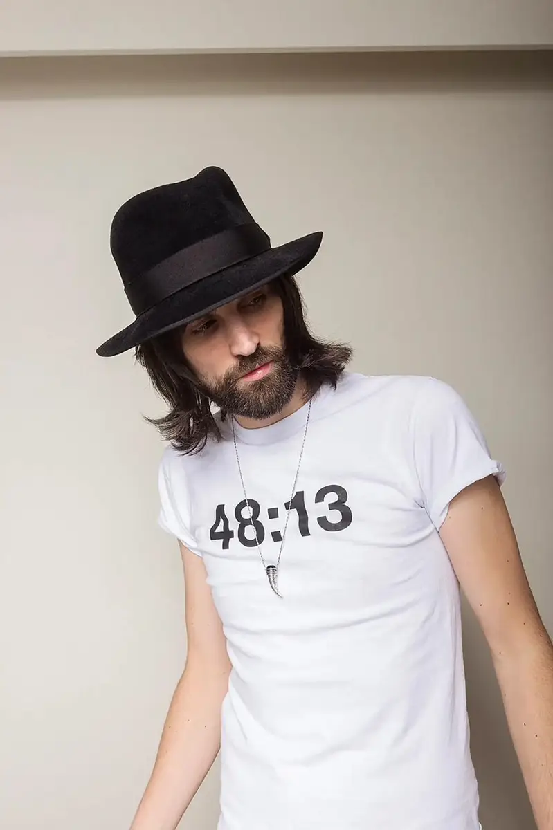 Sergio Pizzorno, Kasabian, photographed for Musikexpress by photographer Christoph Neumann, Berlin