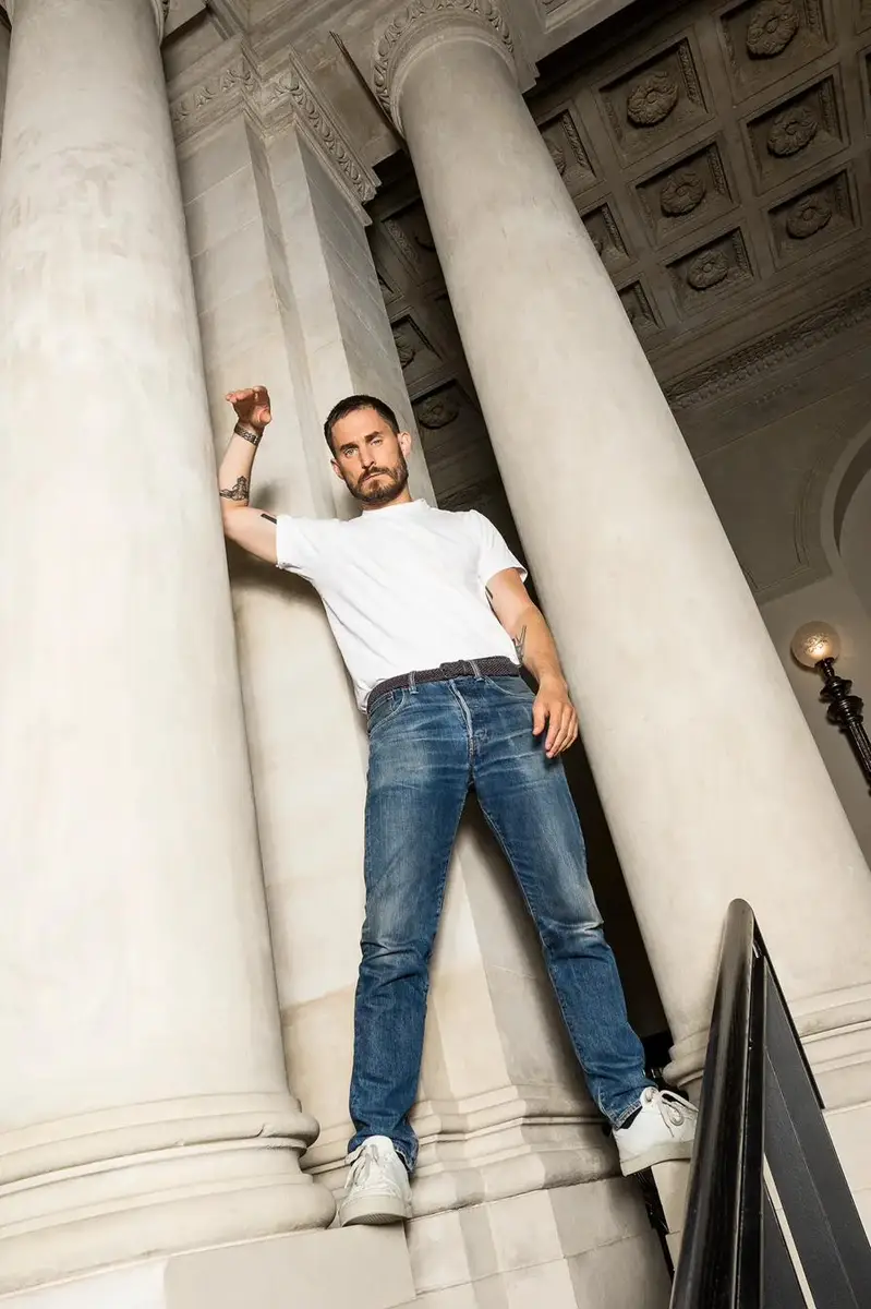 Clemens Schick, Actor, photographed for FOCUS by photographer Christoph Neumann, Berlin