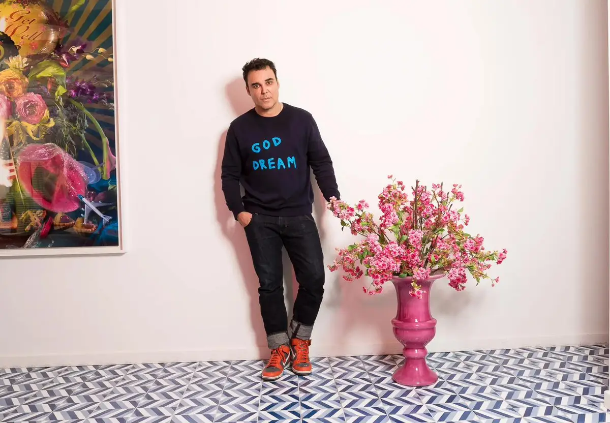 David LaChapelle, Photographer, photographed for The Guardian by photographer Christoph Neumann, Berlin