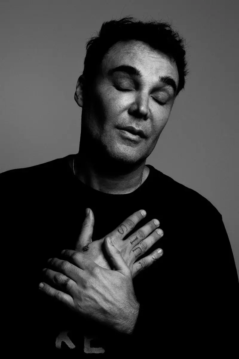 David LaChapelle, Photographer, photographed for The Guardian by photographer Christoph Neumann, Berlin