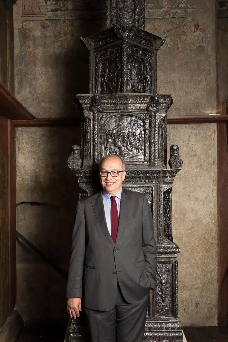 Dr. Stefan Rhein, Lutherstadt Wittenberg, photographed for Die Zeit by photographer Christoph Neumann, Berlin