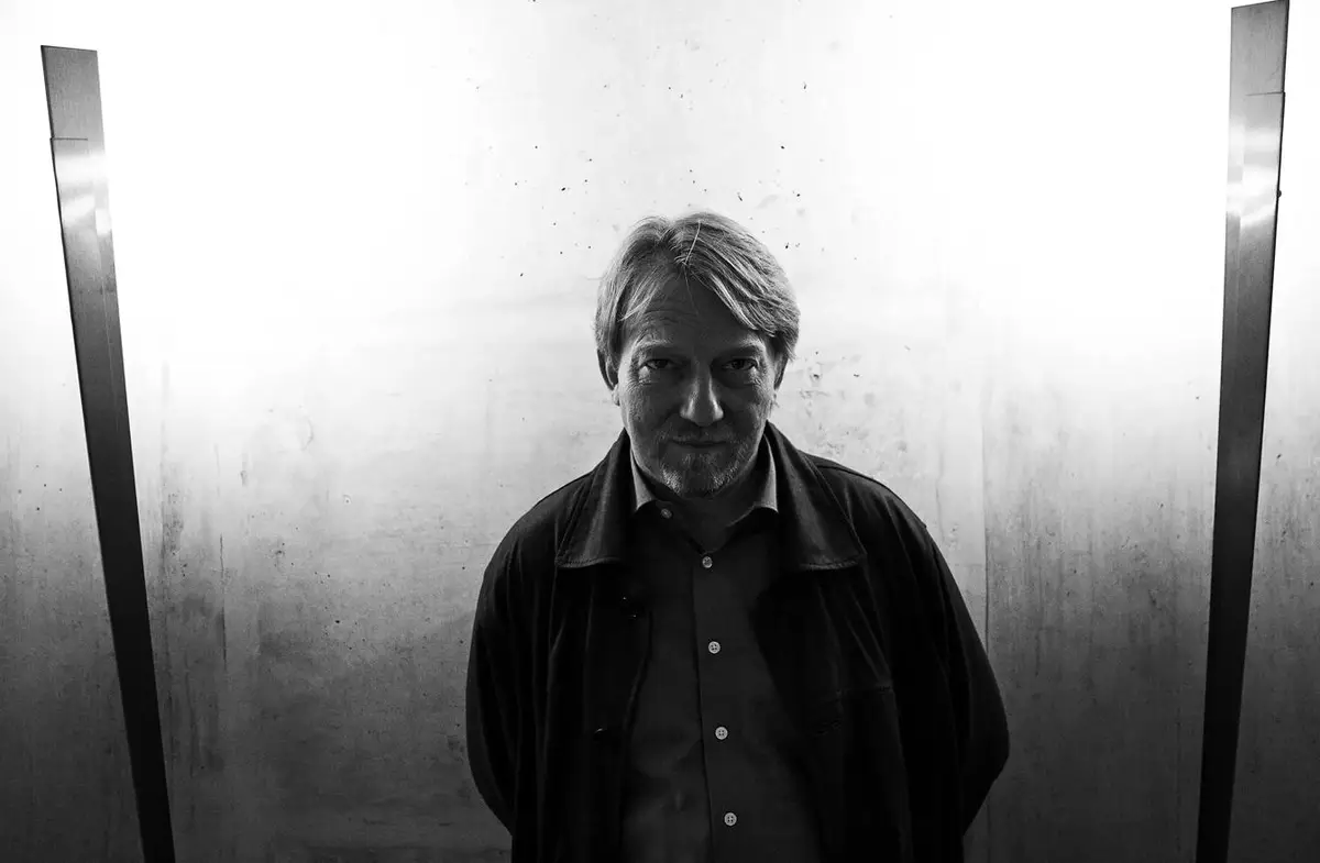 Dietmar Wischmeyer, Author & Satirist by photographer Christoph Neumann, Berlin
