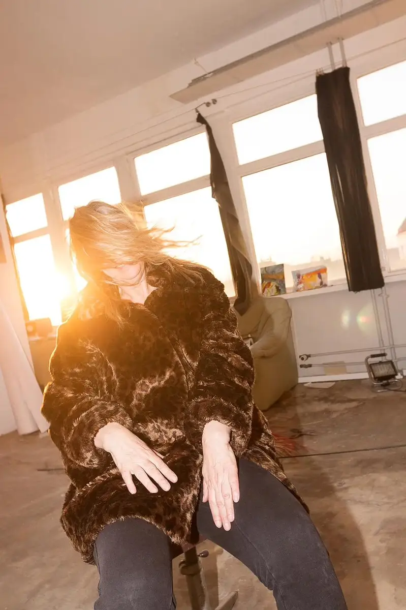 Emily Puetter, Artist, Studio by photographer Christoph Neumann, Berlin