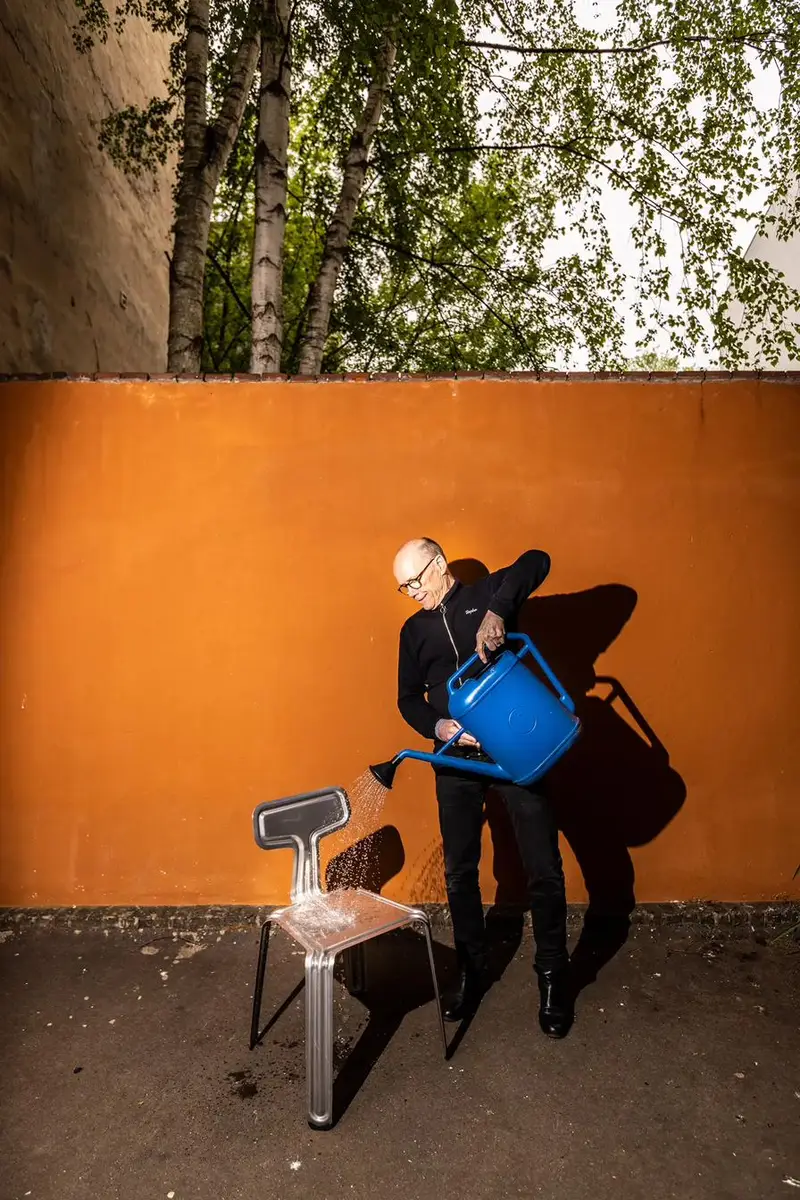 Erik Spiekermann, Typographer, Werkstatt P98a by photographer Christoph Neumann, Berlin
