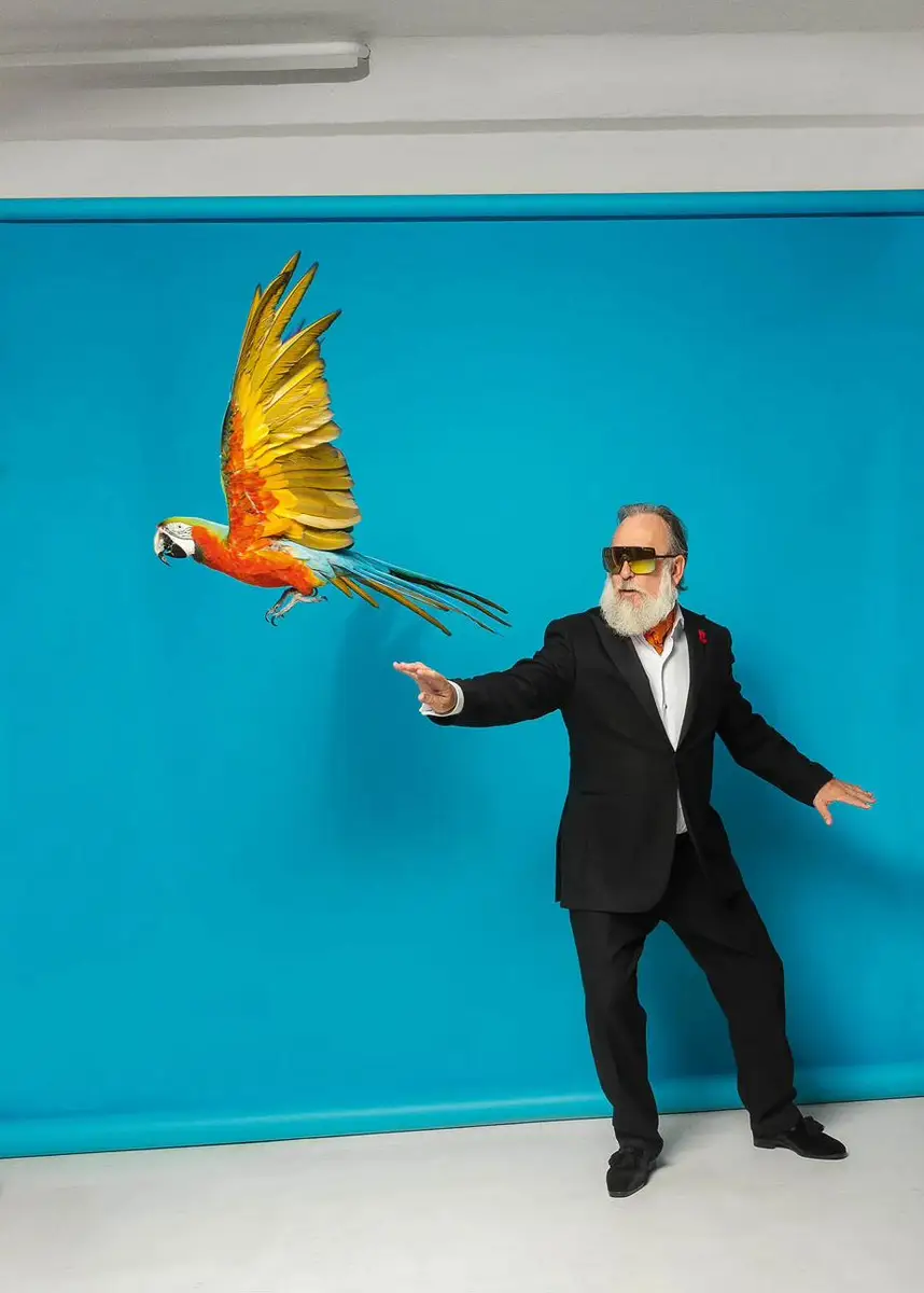 Friedrich Liechtenstein, Entertainer by photographer Christoph Neumann, Berlin