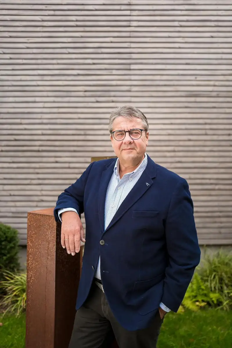 Sigmar Gabriel, Former Vice Chancellor by photographer Christoph Neumann, Berlin