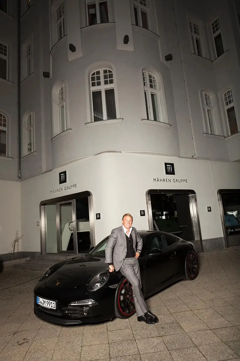 Jakob Mähren, Real Estate Entrepreneur, photographed for Business Punk by photographer Christoph Neumann, Berlin