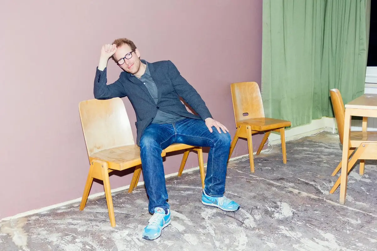 Johann König, Gallerist by photographer Christoph Neumann, Berlin