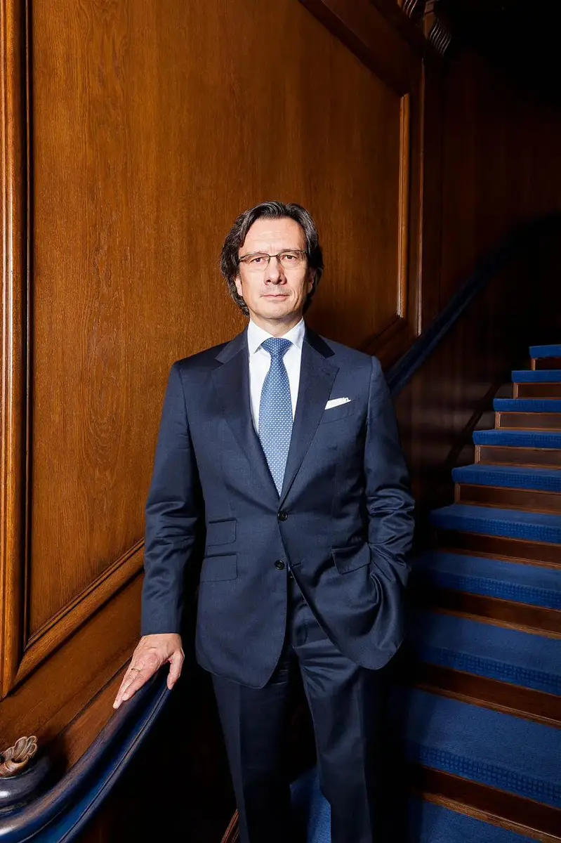 Klaus Siegers, CEO Weberbank by photographer Christoph Neumann, Berlin