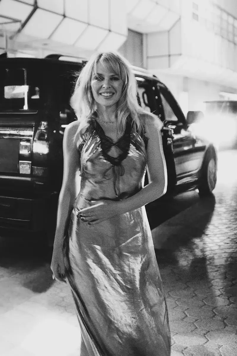 Kylie Minogue, Musician, photographed for Echo by photographer Christoph Neumann, Berlin