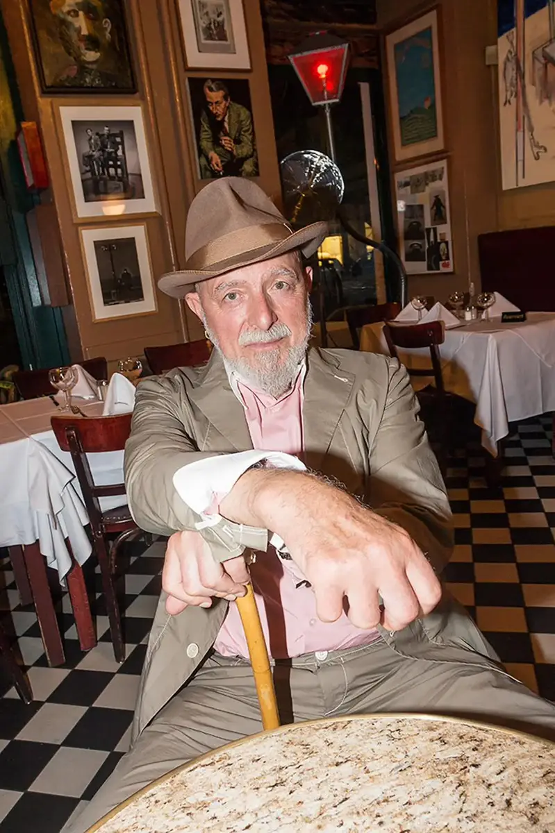 Markus Lüpertz, Artist by photographer Christoph Neumann, Berlin