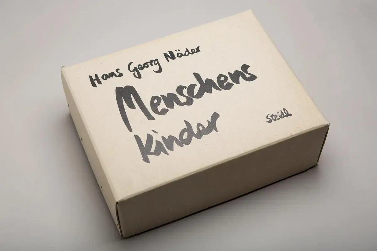 Menschenskinder, Hans Georg Näder, Schuber, photographed for Steidl by photographer Christoph Neumann, Berlin