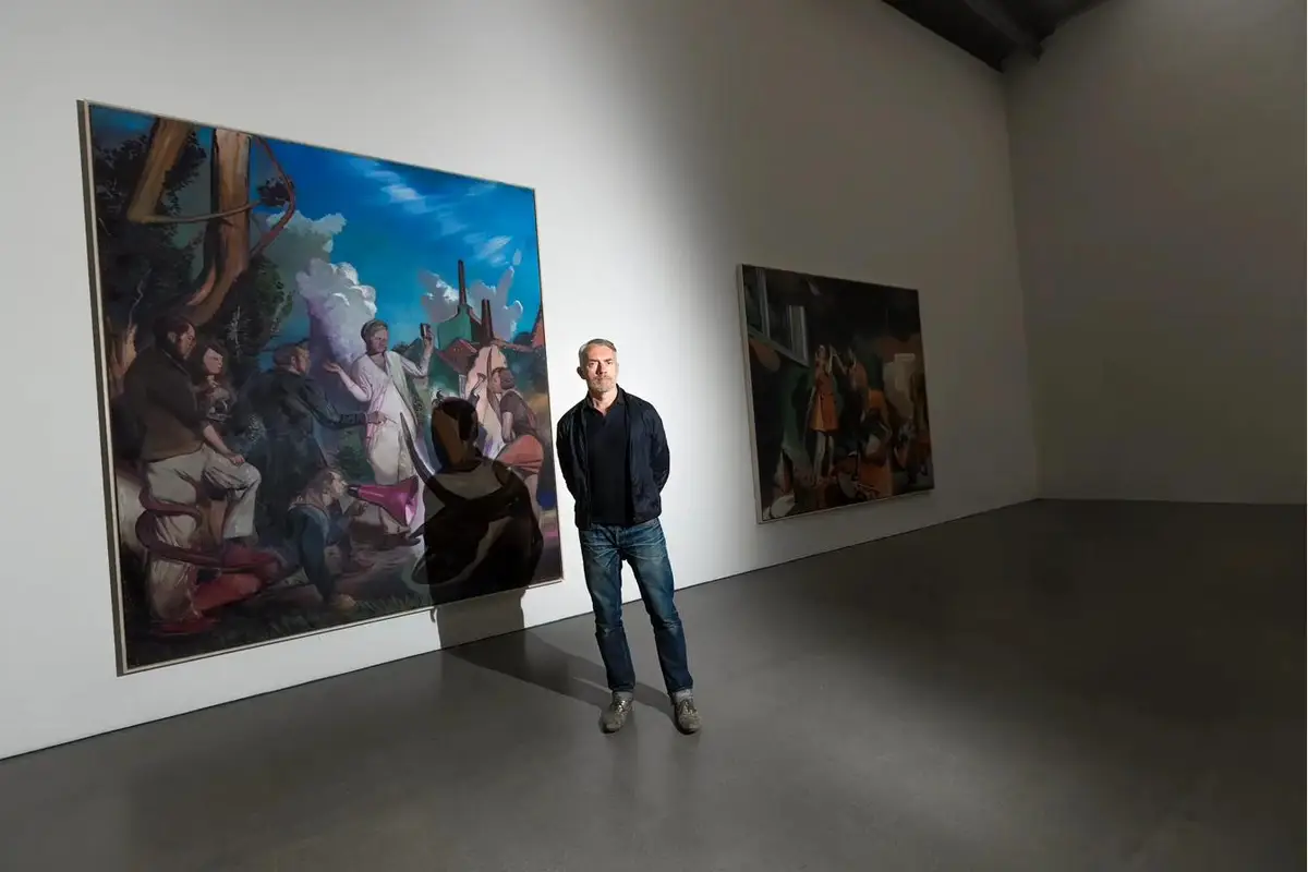 Neo Rauch, Artist by photographer Christoph Neumann, Berlin