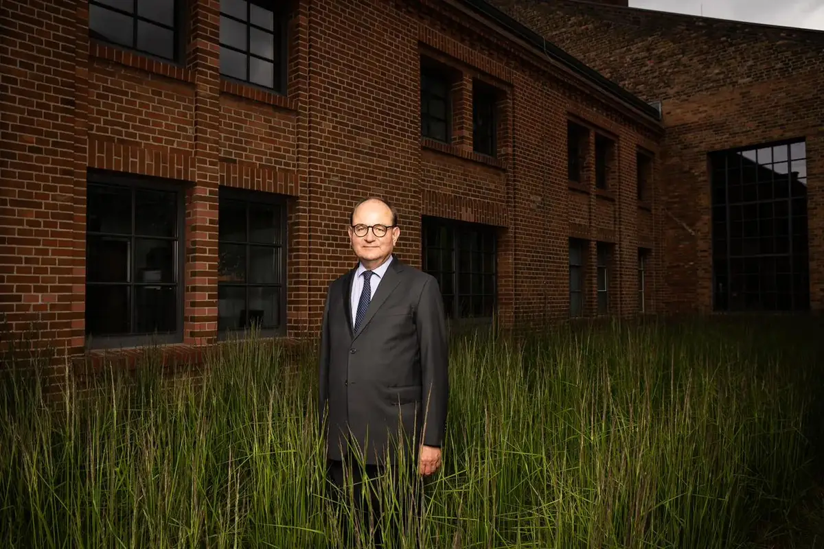 Ottmar Edenhofer, Climate Economist by photographer Christoph Neumann, Berlin