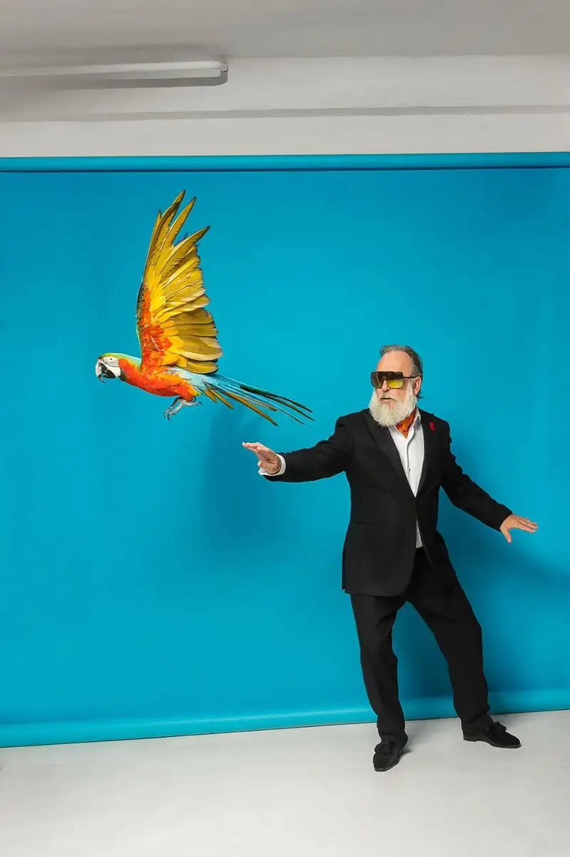 Friedrich Liechtenstein, Entertainer by photographer Christoph Neumann, Berlin