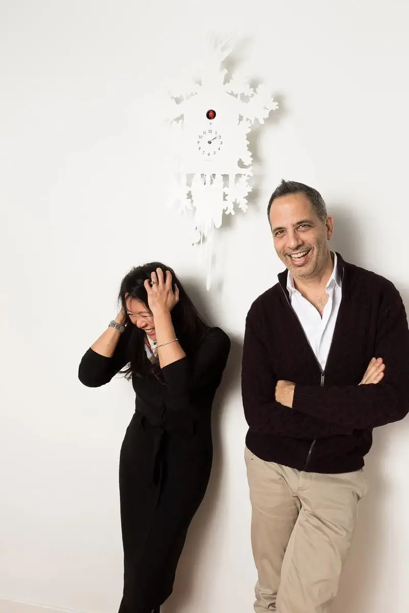 Yotam Ottolenghi & Helen Goh, Chefs & Authors by photographer Christoph Neumann, Berlin