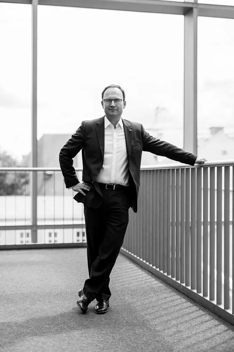 Ronald Slabke, CEO Hypoport AG by photographer Christoph Neumann, Berlin