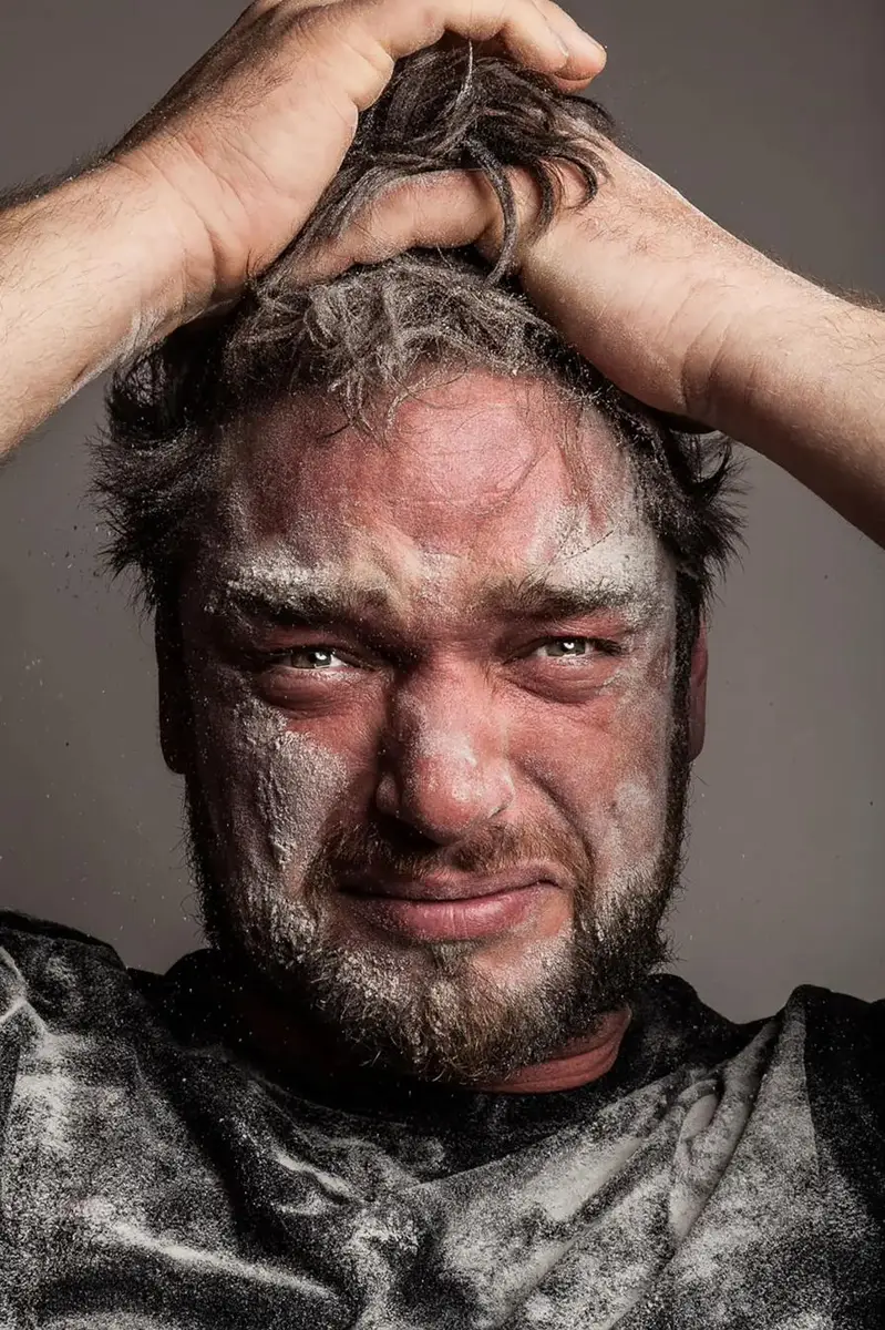 Ronald Zehrfeld, Actor, photographed for ARTE by photographer Christoph Neumann, Berlin