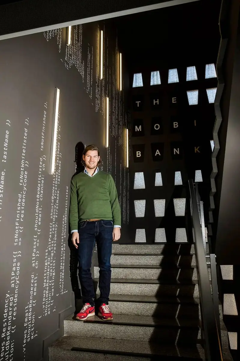 Valentin Stalf, CEO N26 by photographer Christoph Neumann, Berlin