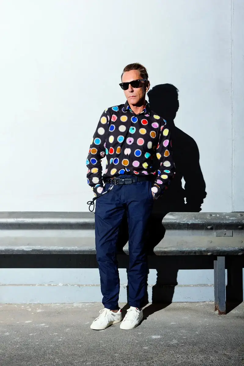 Wolfgang Joop, Fashion Designer by photographer Christoph Neumann, Berlin