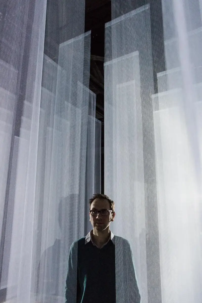 Yannick Jacquet, Visual Artist, photographed for Olympus by photographer Christoph Neumann, Berlin